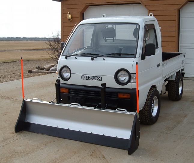 mini truck with plow